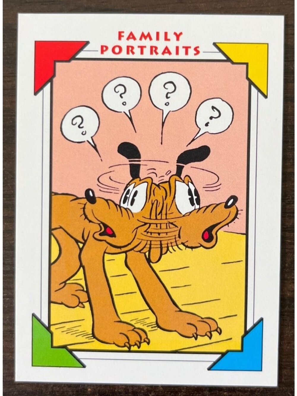 10 For $5 1991 Impel Walt Disney Cards Family Portraits #159 Sunday Comic Strip